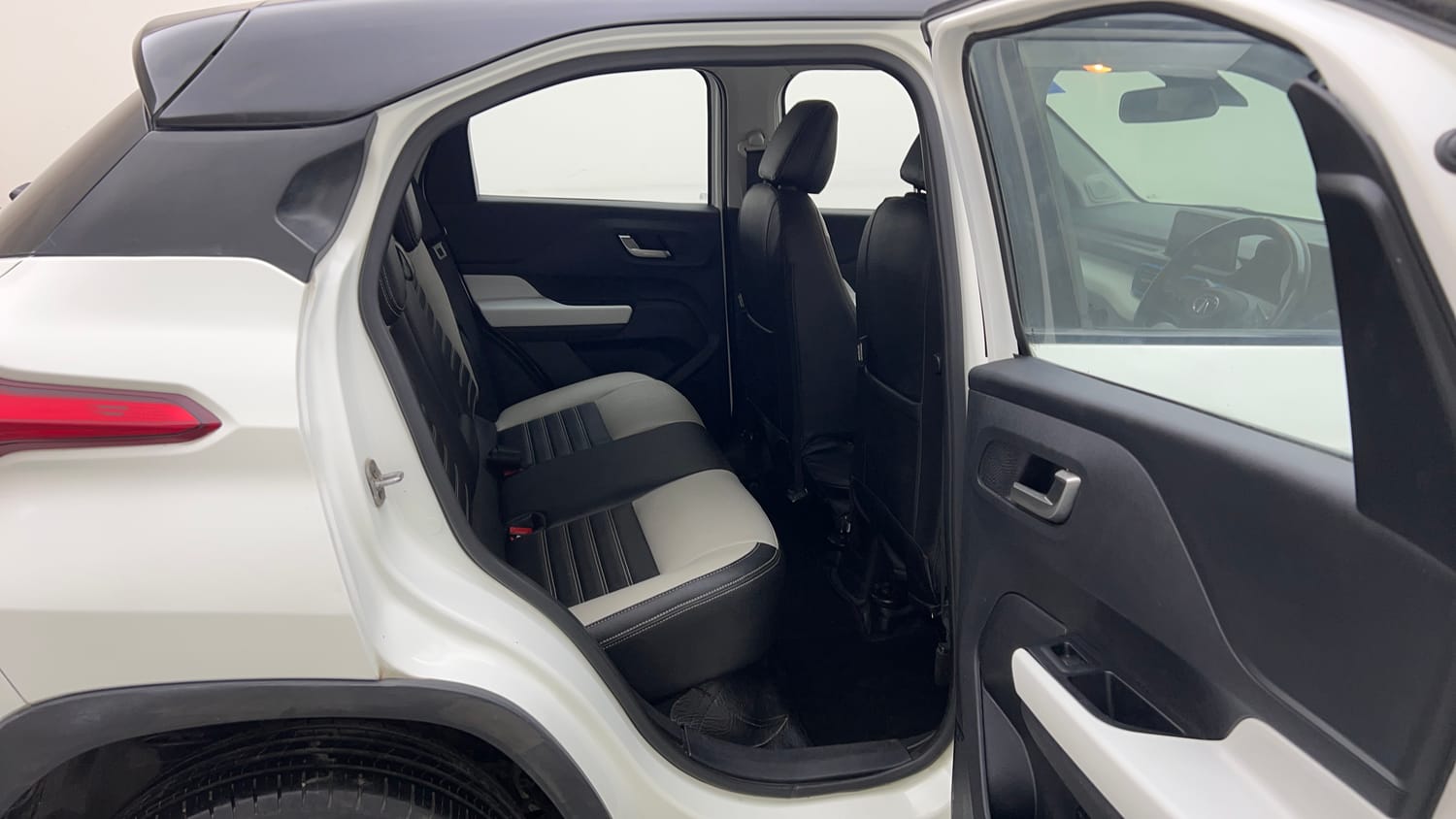 Used 2022 Tata Punch Creative AMT Petrol Automatic interior RIGHT SIDE REAR DOOR CABIN VIEW