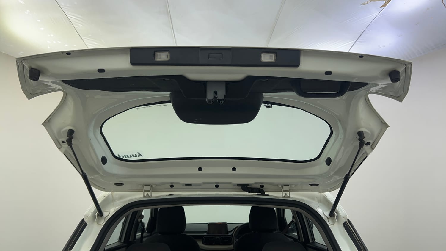 Used 2022 Tata Punch Adventure Rhythm Pack MT Petrol Manual interior DICKY DOOR OPEN VIEW