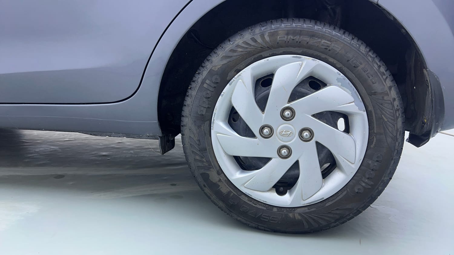 Used 2019 Hyundai Santro Sportz CNG Cng Manual tyres LEFT REAR TYRE RIM VIEW