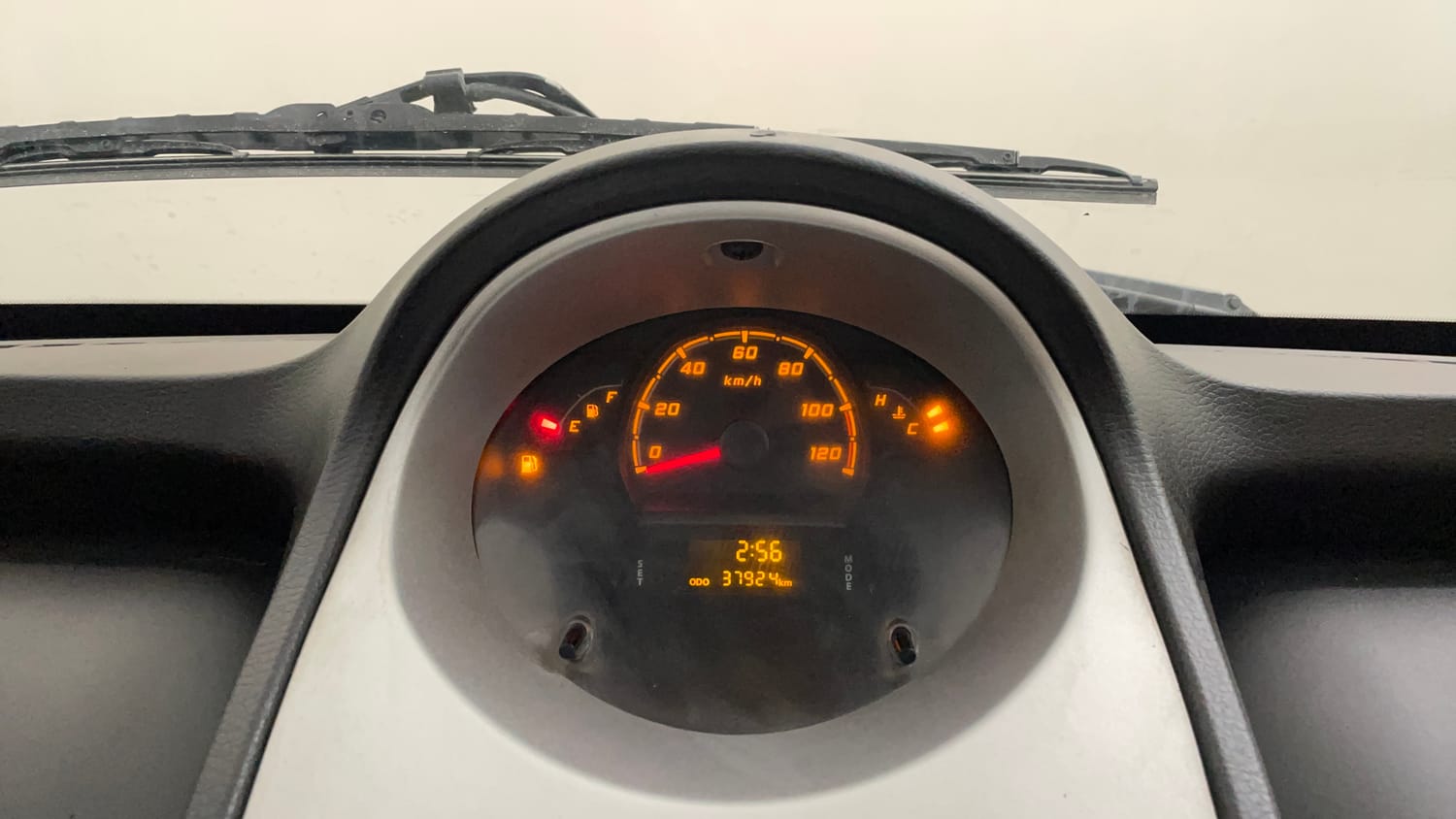 Used 2015 Tata Nano Twist XT Petrol Manual interior CLUSTERMETER VIEW