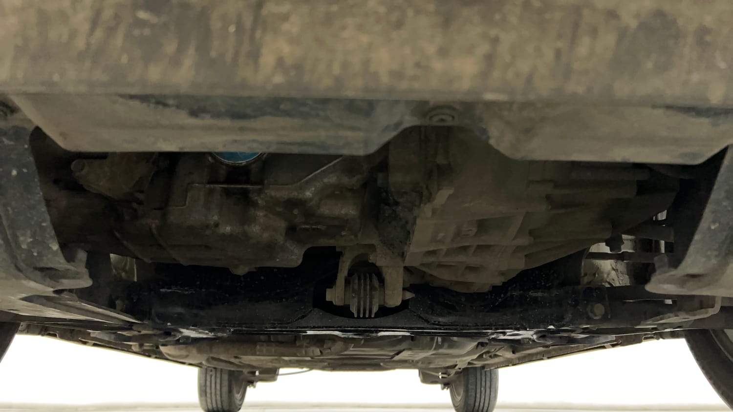 Used 2018 Honda WR-V S MT Petrol Petrol Manual extra FRONT LEFT UNDERBODY VIEW
