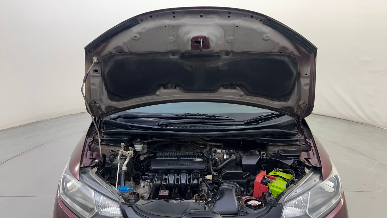 Used 2015 Honda Jazz V Petrol Petrol Manual engine ENGINE & BONNET OPEN FRONT VIEW