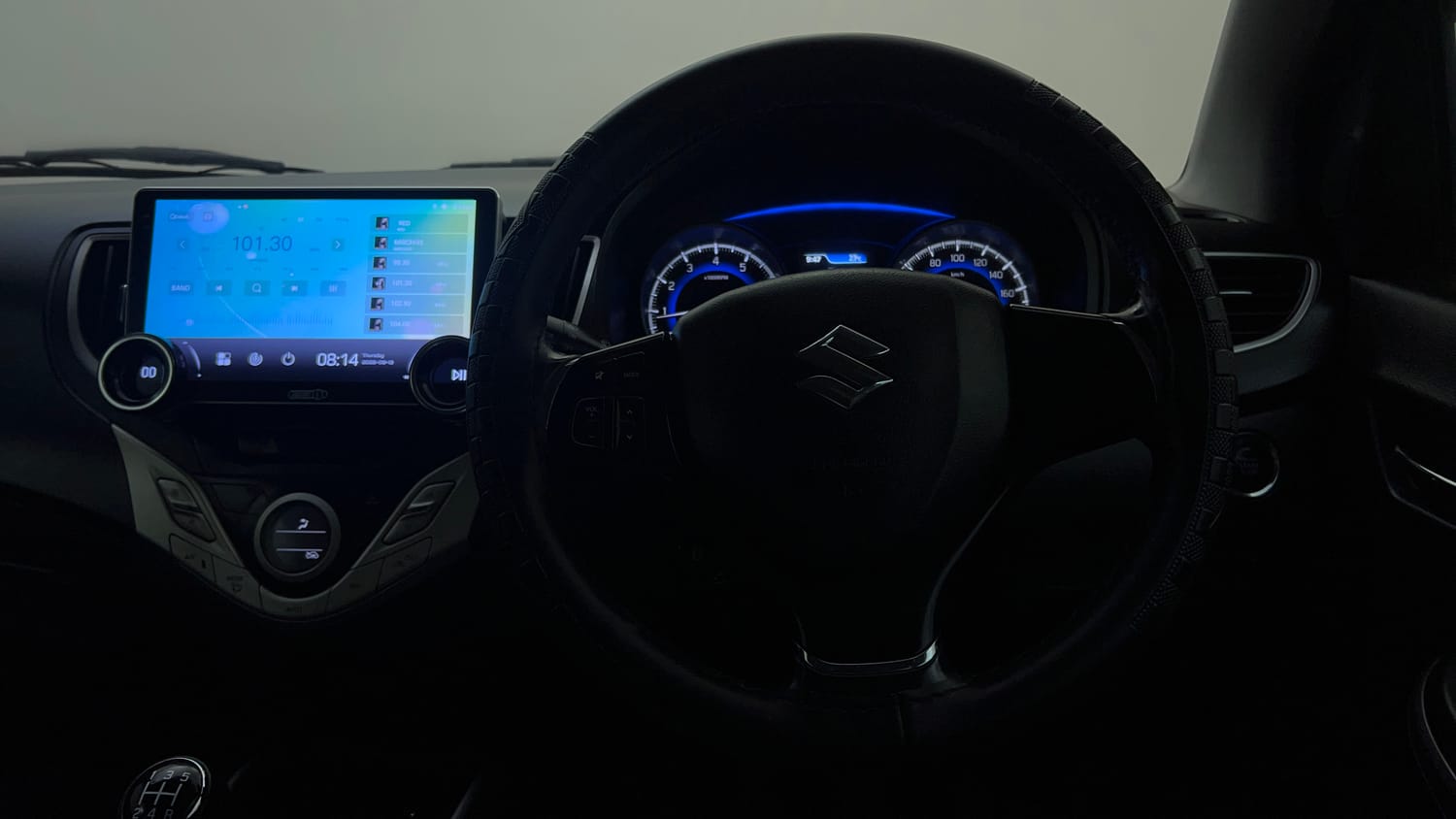 Used 2017 Maruti Suzuki Baleno Zeta 1.2 Petrol Manual interior STEERING VIEW