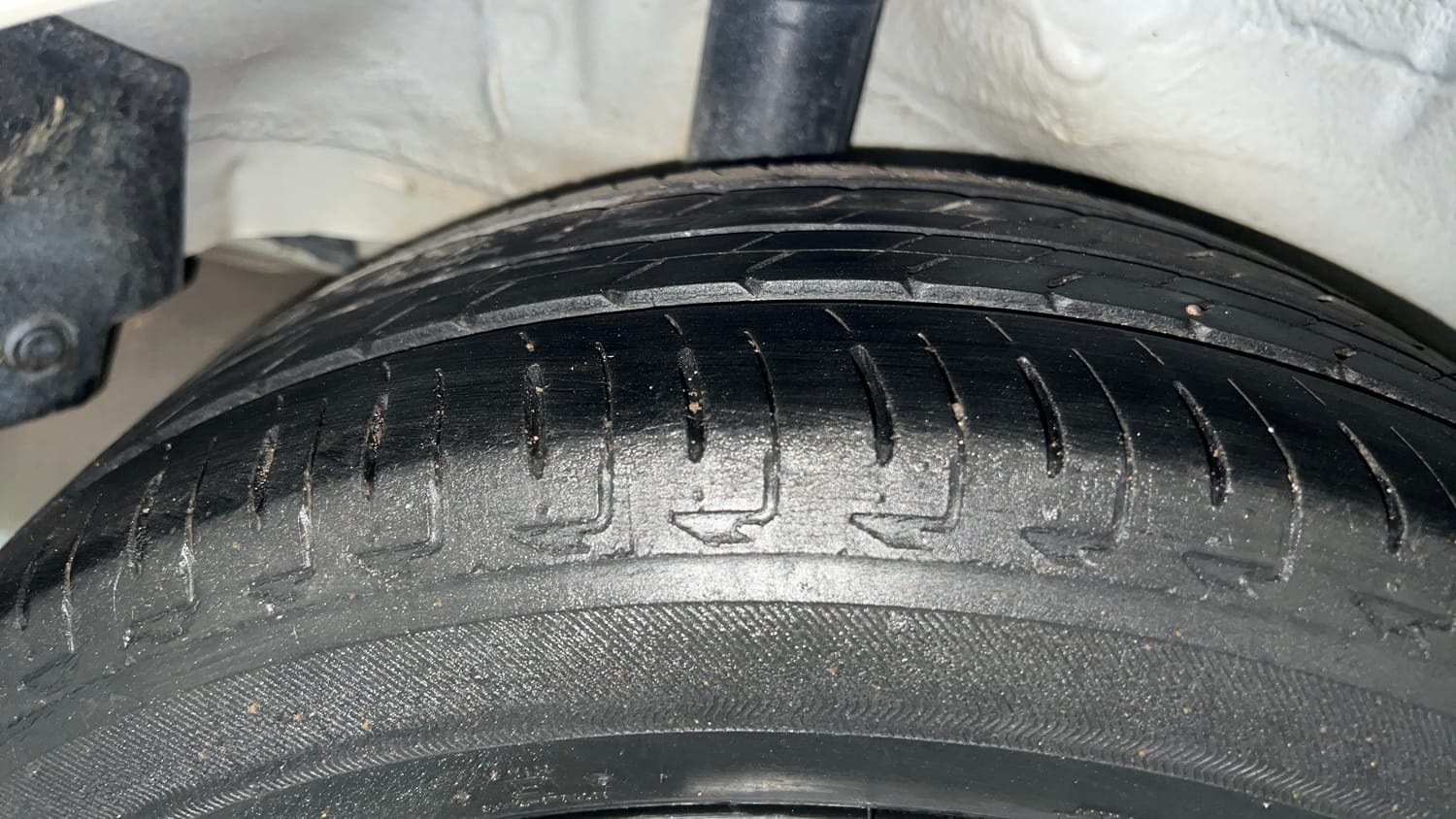 Used 2019 Honda City VX Petrol Petrol Manual tyres RIGHT REAR TYRE TREAD VIEW