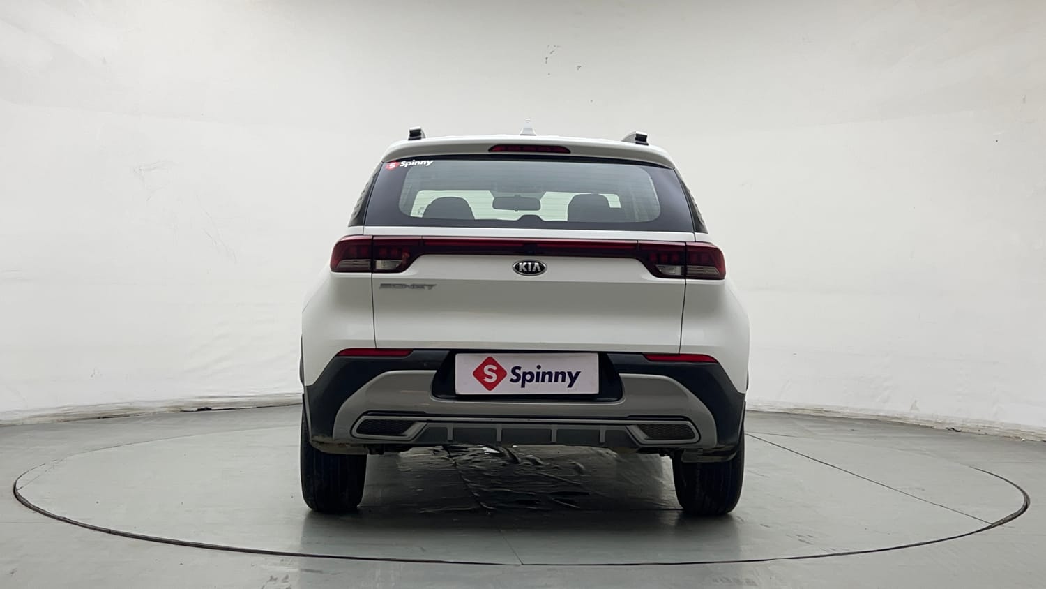 Used 2021 Kia Sonet HTX 1.5 Diesel Manual exterior BACK VIEW