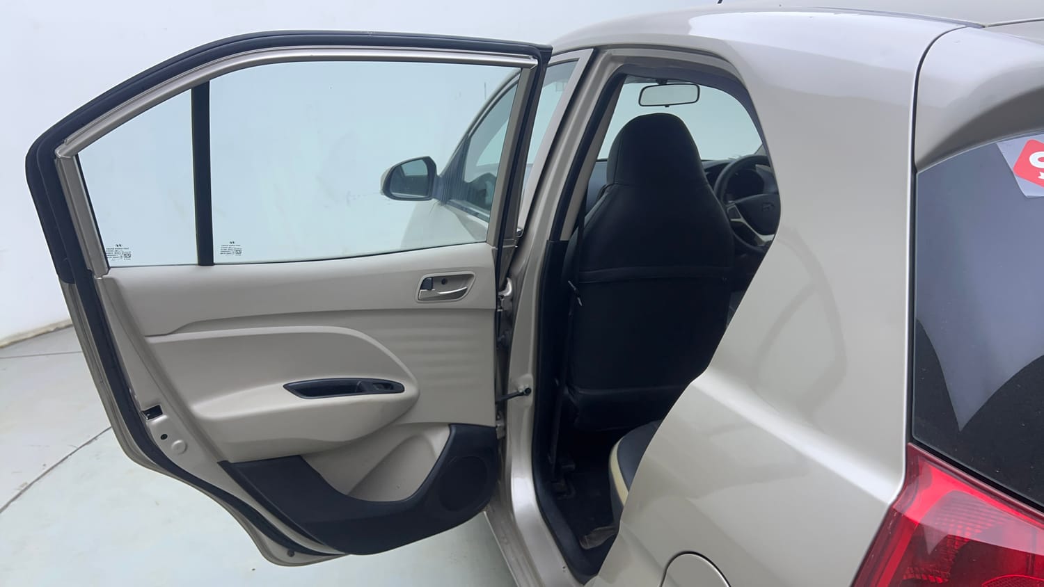 Used 2020 Hyundai Santro Sportz AMT Petrol Automatic interior LEFT REAR DOOR OPEN VIEW