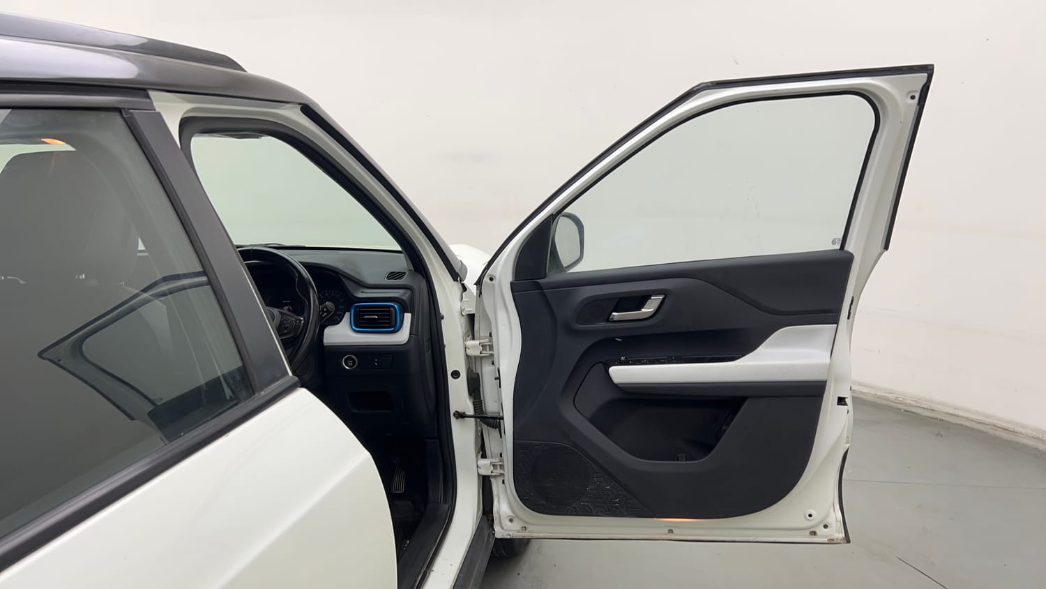 Used 2022 Tata Punch Creative AMT Petrol Automatic interior RIGHT FRONT DOOR OPEN VIEW