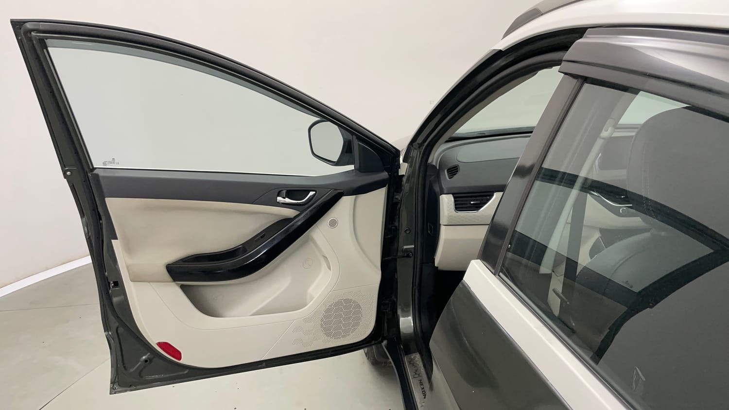 Used 2021 Tata Nexon XZA Plus (O) Diesel Diesel Automatic interior LEFT FRONT DOOR OPEN VIEW