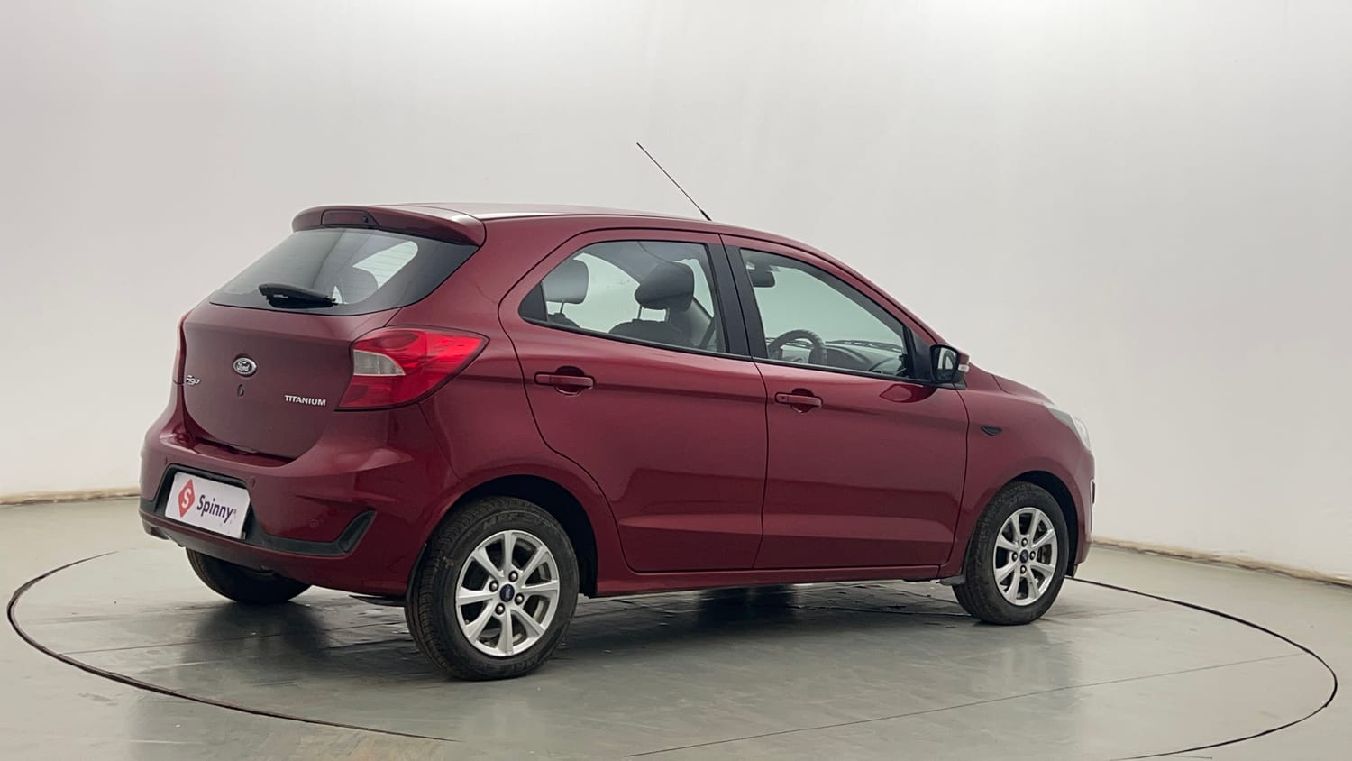 Used 2020 Ford Figo Titanium 1.2 Ti-VCT MT Petrol Manual exterior RIGHT REAR CORNER VIEW