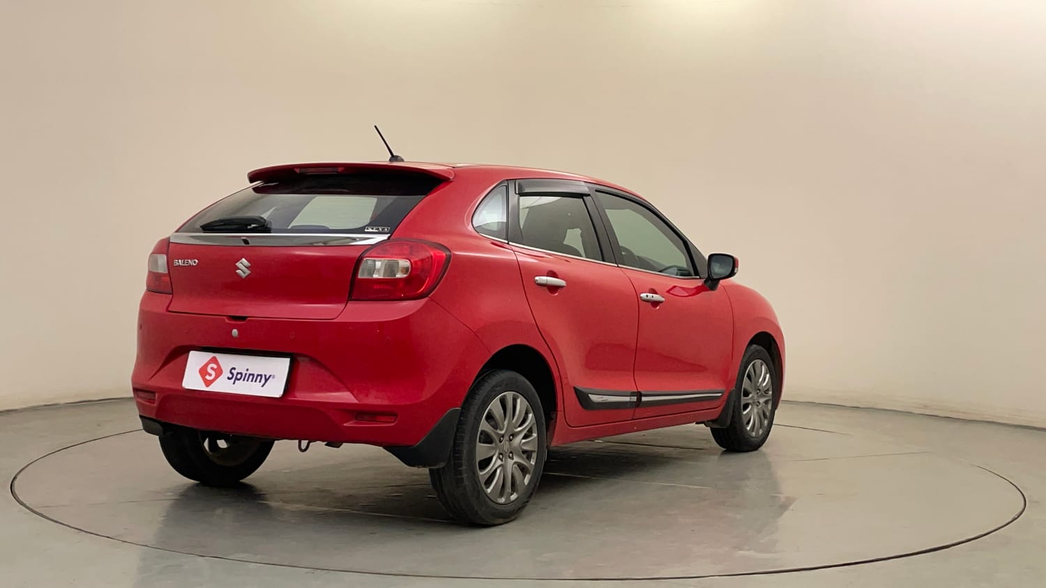 Used 2017 Maruti Suzuki Baleno Zeta 1.2 AT Petrol Automatic exterior RIGHT REAR CORNER VIEW