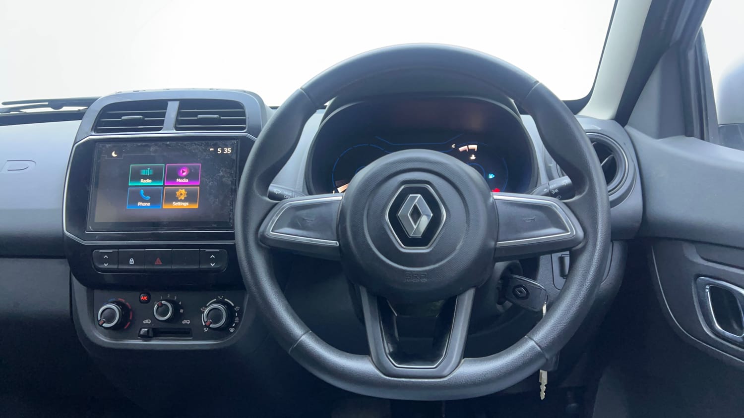 Used 2020 Renault Kwid 1.0 RXT AMT Opt Petrol Automatic interior STEERING VIEW