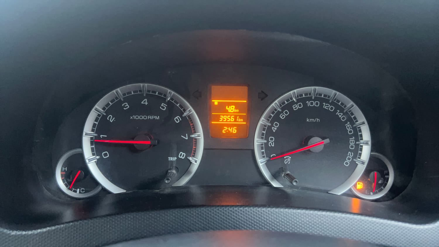 Used 2012 Maruti Suzuki Swift VXi Petrol Manual interior CLUSTERMETER VIEW