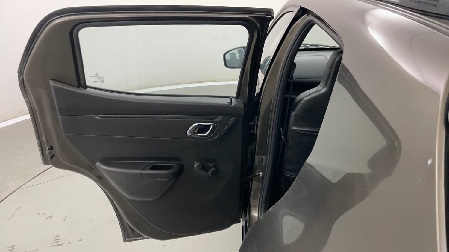 Used 2019 Renault Kwid RXT (O) 1.0 SCE Edition Petrol Manual interior LEFT REAR DOOR OPEN VIEW