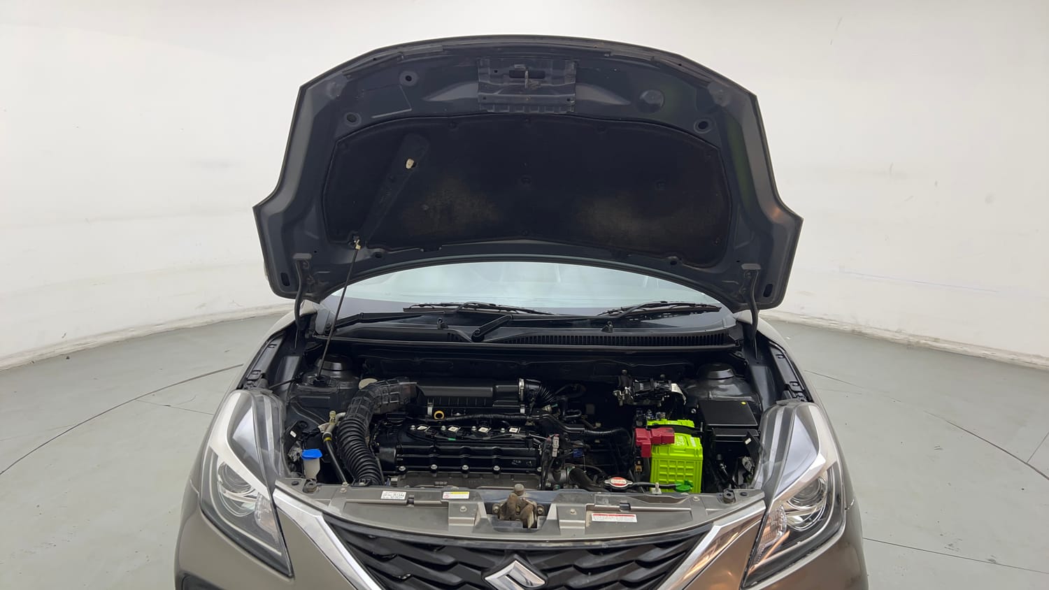 Used 2020 Maruti Suzuki Baleno Zeta Automatic Petrol Automatic engine ENGINE & BONNET OPEN FRONT VIEW