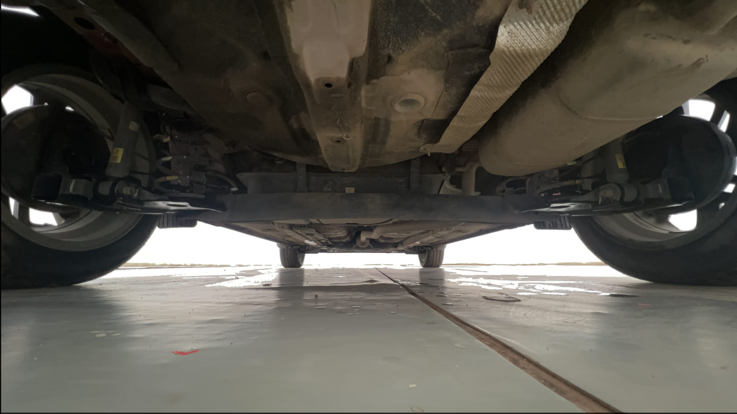 Used 2022 Hyundai Grand i10 Nios Asta 1.2 Kappa VTVT Petrol Manual extra REAR UNDERBODY VIEW (TAKEN FROM REAR)