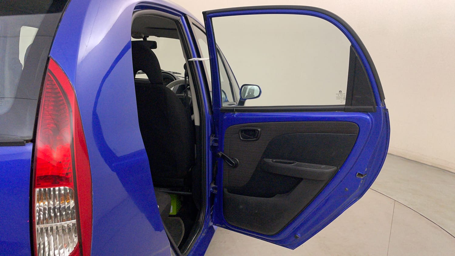 Used 2014 Tata Nano LX Petrol Manual interior RIGHT REAR DOOR OPEN VIEW