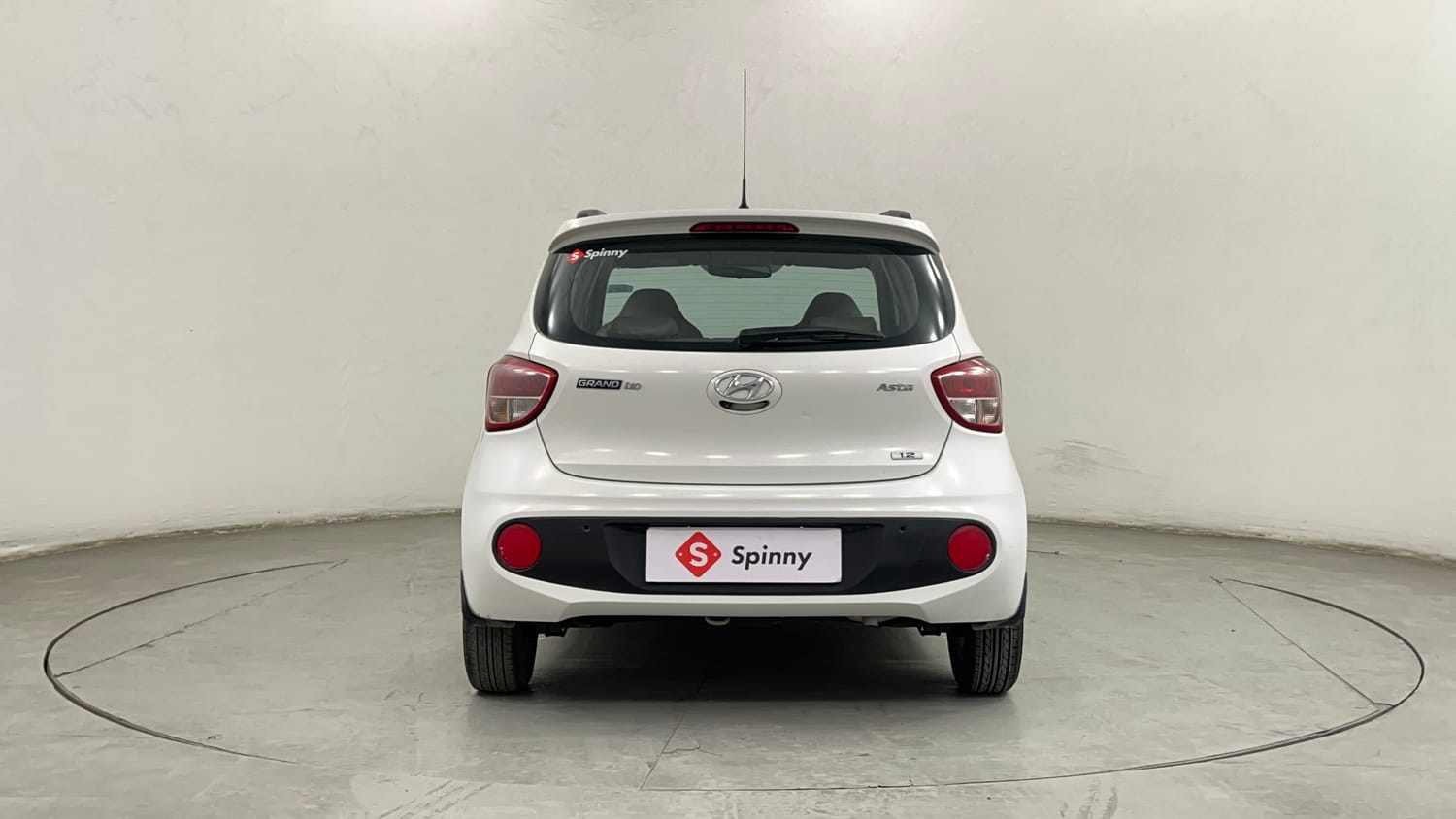 Used 2017 Hyundai Grand i10 Asta 1.2 Kappa VTVT Petrol Manual exterior BACK VIEW