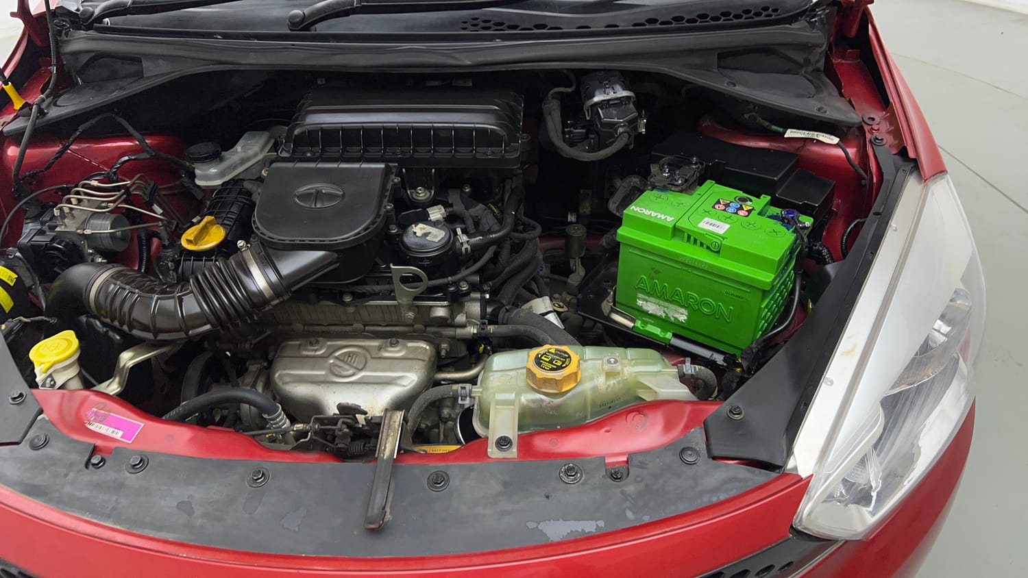 Used 2019 Tata Tiago Revotron XZ w/o Alloy Petrol Manual engine ENGINE LEFT SIDE VIEW