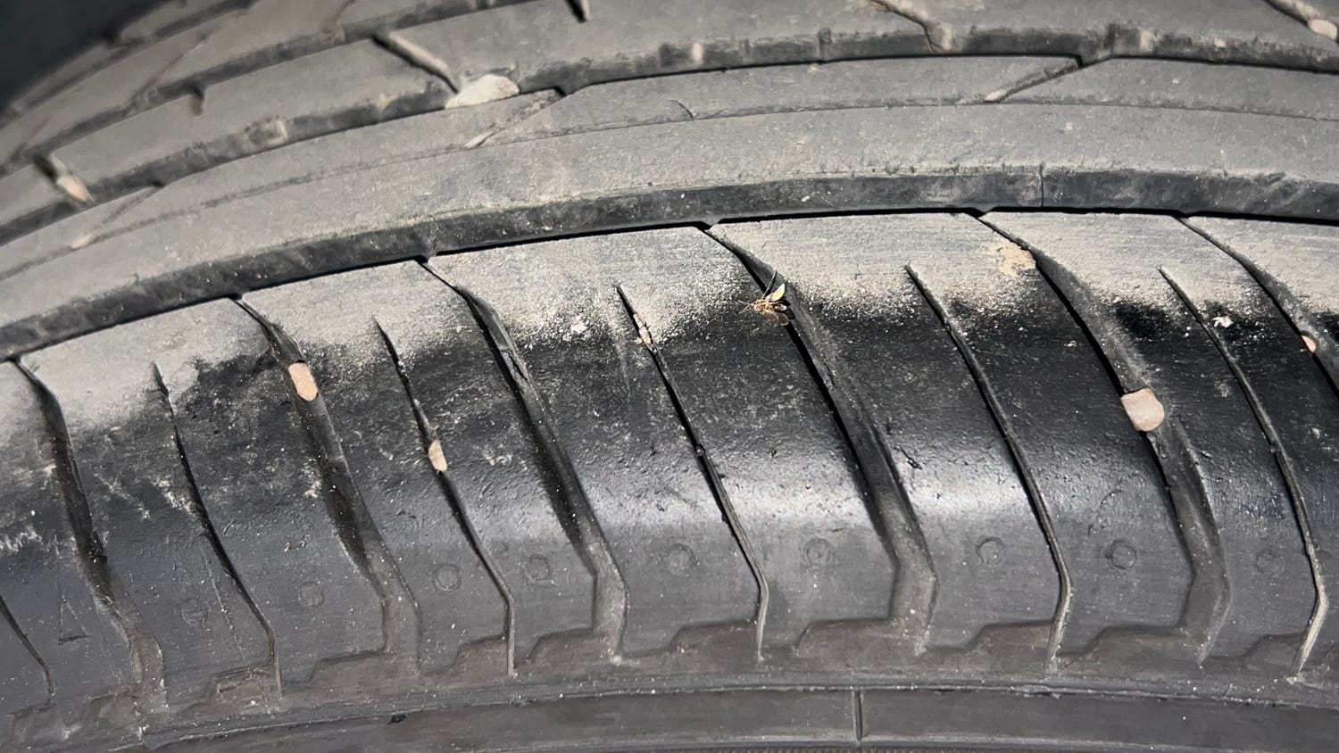 Used 2019 Tata Nexon XM Petrol Manual tyres LEFT REAR TYRE TREAD VIEW