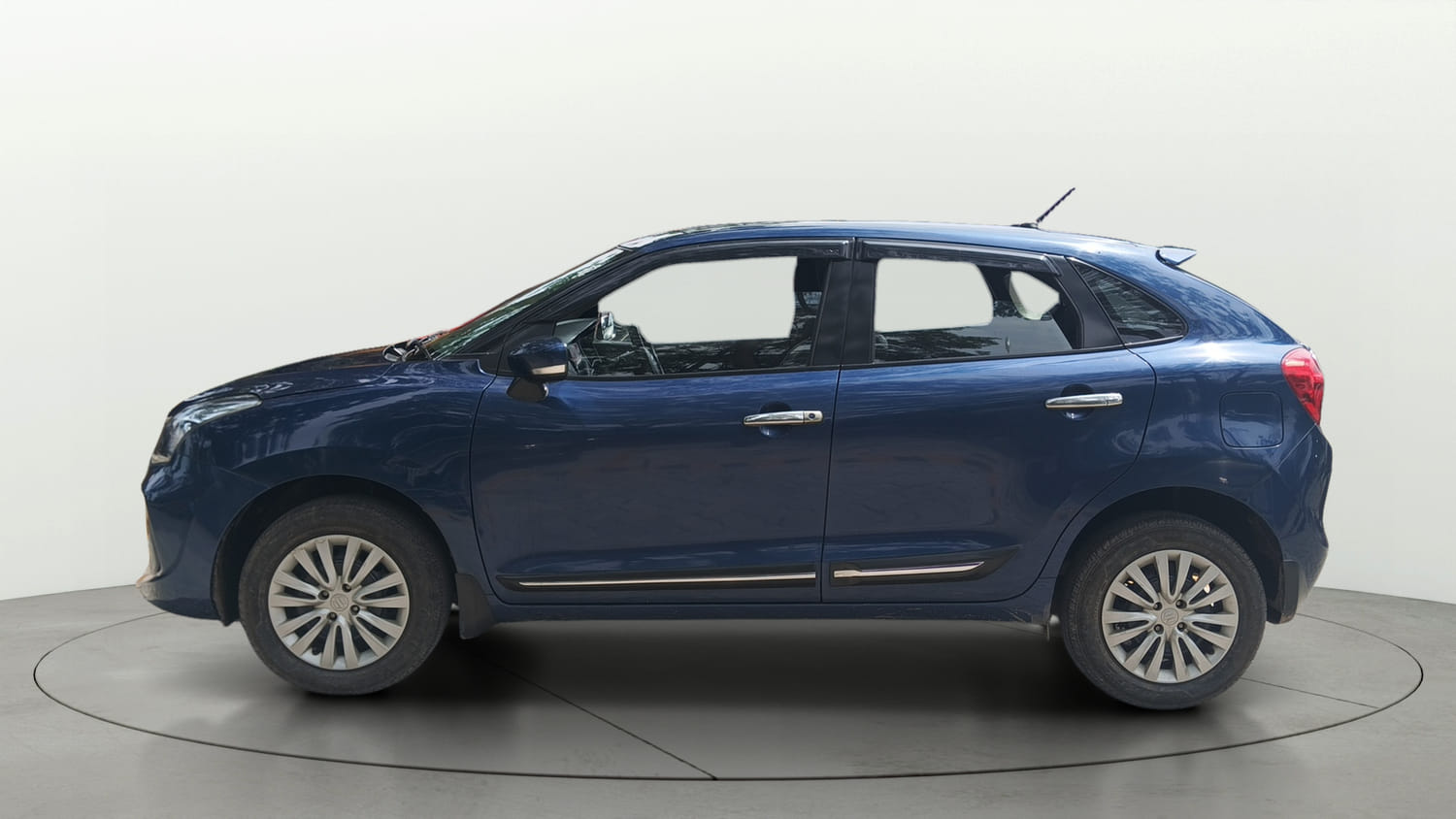 Used 2019 Maruti Suzuki Baleno Delta Petrol Manual exterior LEFT SIDE VIEW