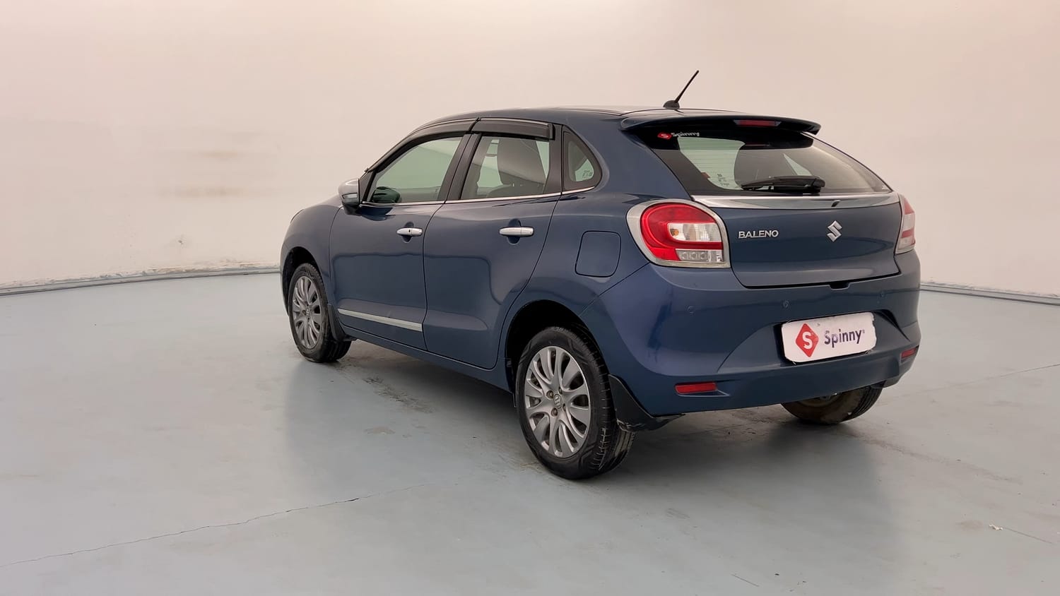 Used 2017 Maruti Suzuki Baleno Alpha 1.2 Petrol Manual exterior LEFT REAR CORNER VIEW