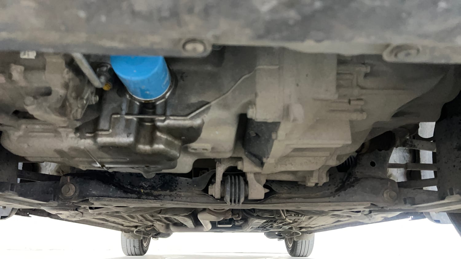 Used 2024 Honda Amaze 1.2 VX i-VTEC CNG (Outside Fitted) Cng Manual extra FRONT LEFT UNDERBODY VIEW