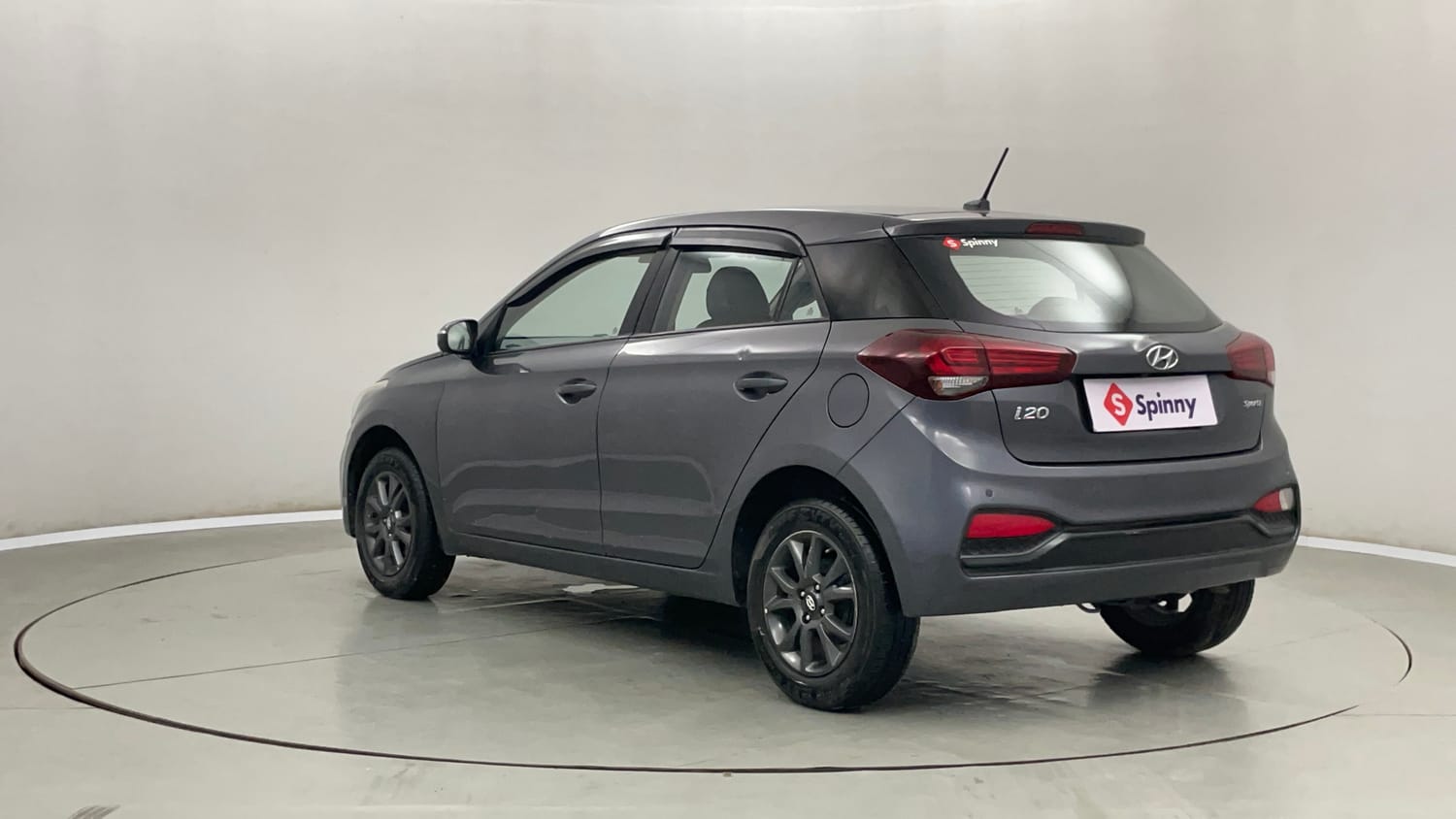 Used 2019 Hyundai Elite i20 Sportz Plus 1.2 Petrol Manual exterior LEFT REAR CORNER VIEW