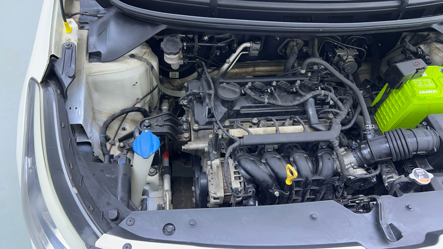 Used 2018 Hyundai Elite i20 Magna Executive 1.2 Petrol Manual engine ENGINE RIGHT SIDE VIEW