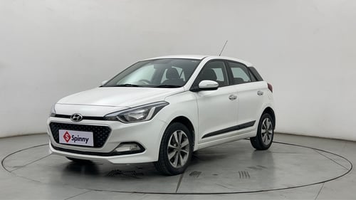 Used 2015 Hyundai Elite i20 Sportz 1.2 (O) Petrol Manual exterior LEFT FRONT CORNER VIEW