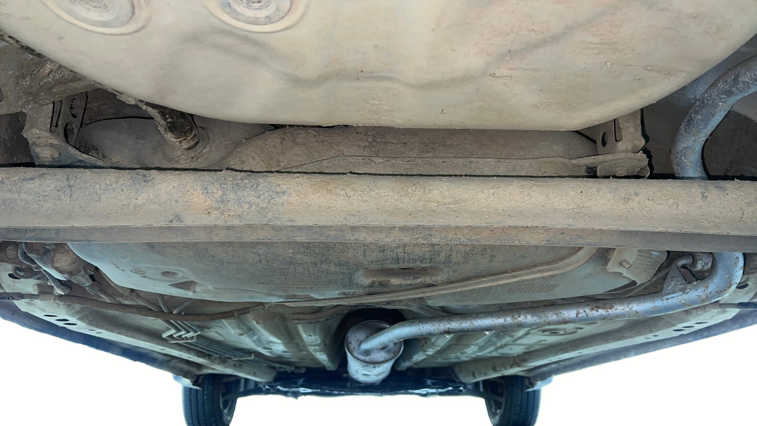 Used 2024 Maruti Suzuki Wagon R VXI 1.0 Petrol Manual extra REAR UNDERBODY VIEW (TAKEN FROM REAR)