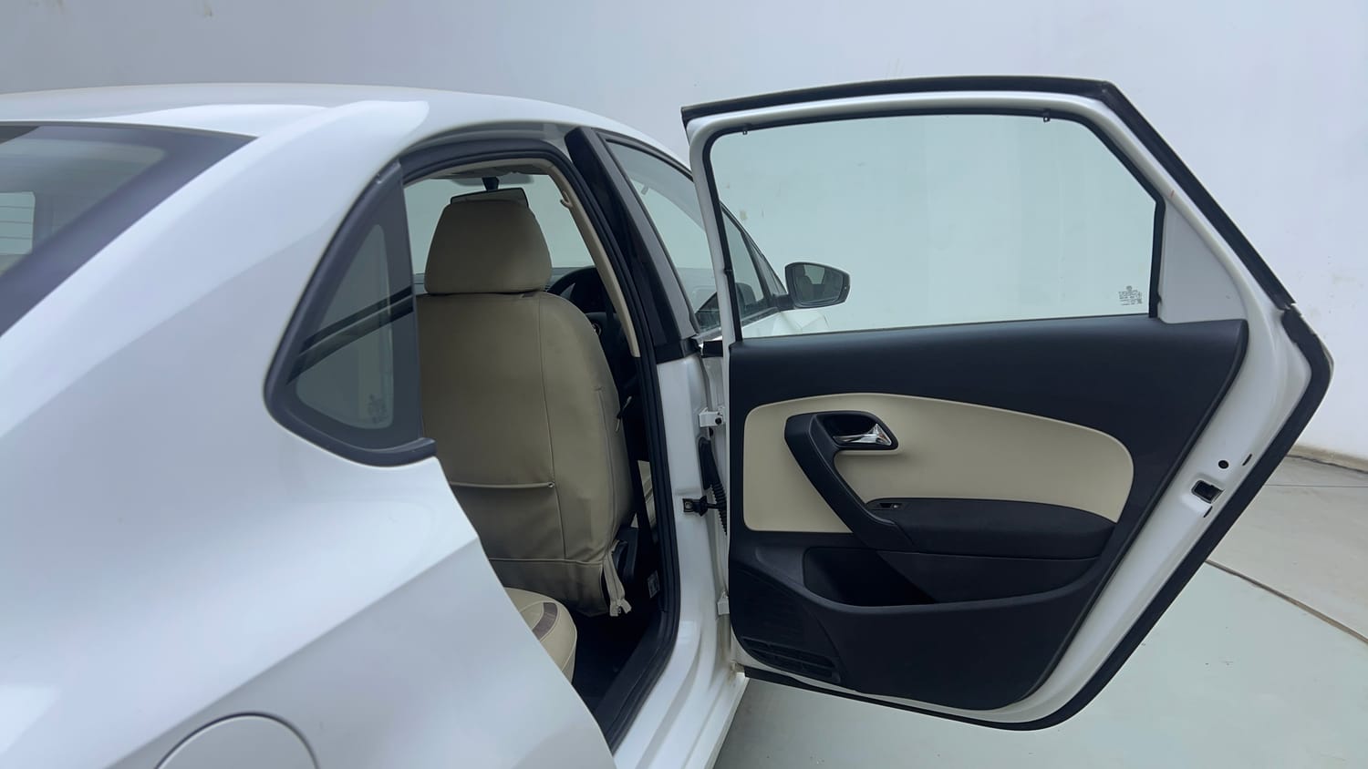 Used 2019 Skoda Rapid Active 1.6 MPI Petrol Manual interior RIGHT REAR DOOR OPEN VIEW