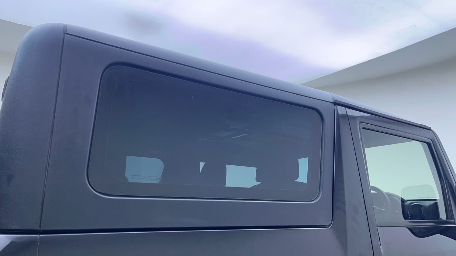 Used 2021 mahindra Thar LX Hard Top Diesel MT 4WD Diesel Manual interior RIGHT REAR DOOR OPEN VIEW