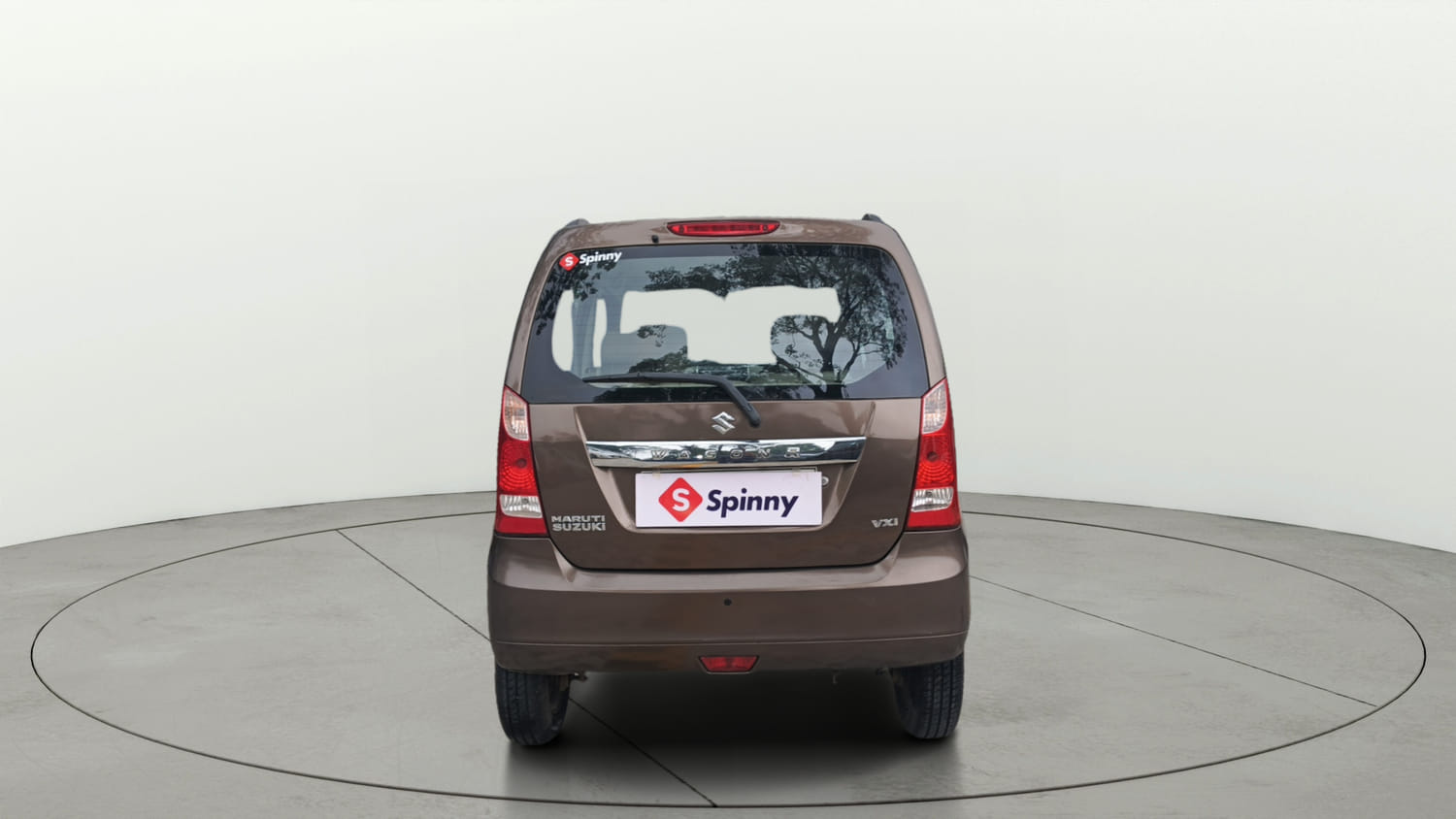 Used 2016 Maruti Suzuki Wagon R VXI Petrol Manual exterior BACK VIEW