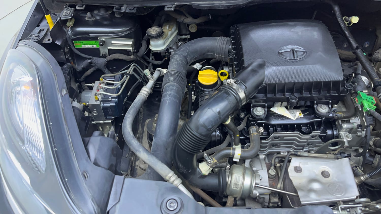 Used 2019 Tata Nexon XZA Plus Petrol Petrol Automatic engine ENGINE RIGHT SIDE VIEW