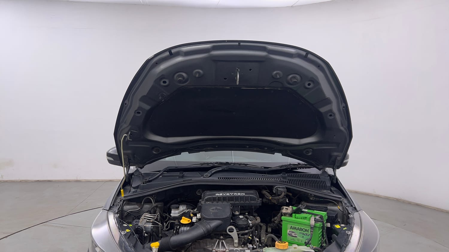 Used 2020 Tata Tiago XZ Plus Petrol Manual engine ENGINE & BONNET OPEN FRONT VIEW