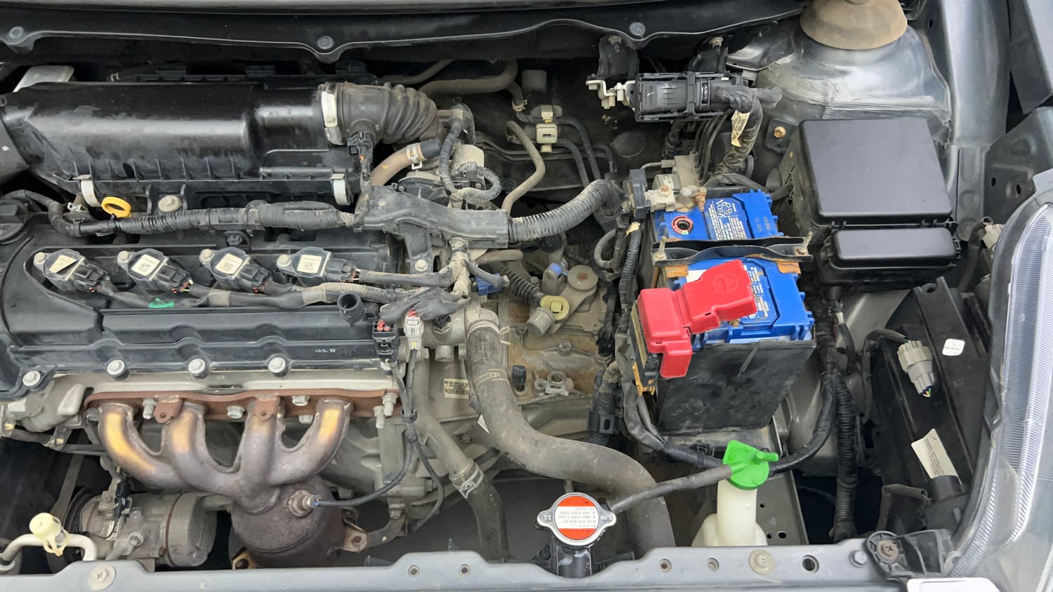 Used 2019 Maruti Suzuki Baleno Alpha Petrol Manual engine ENGINE LEFT SIDE VIEW