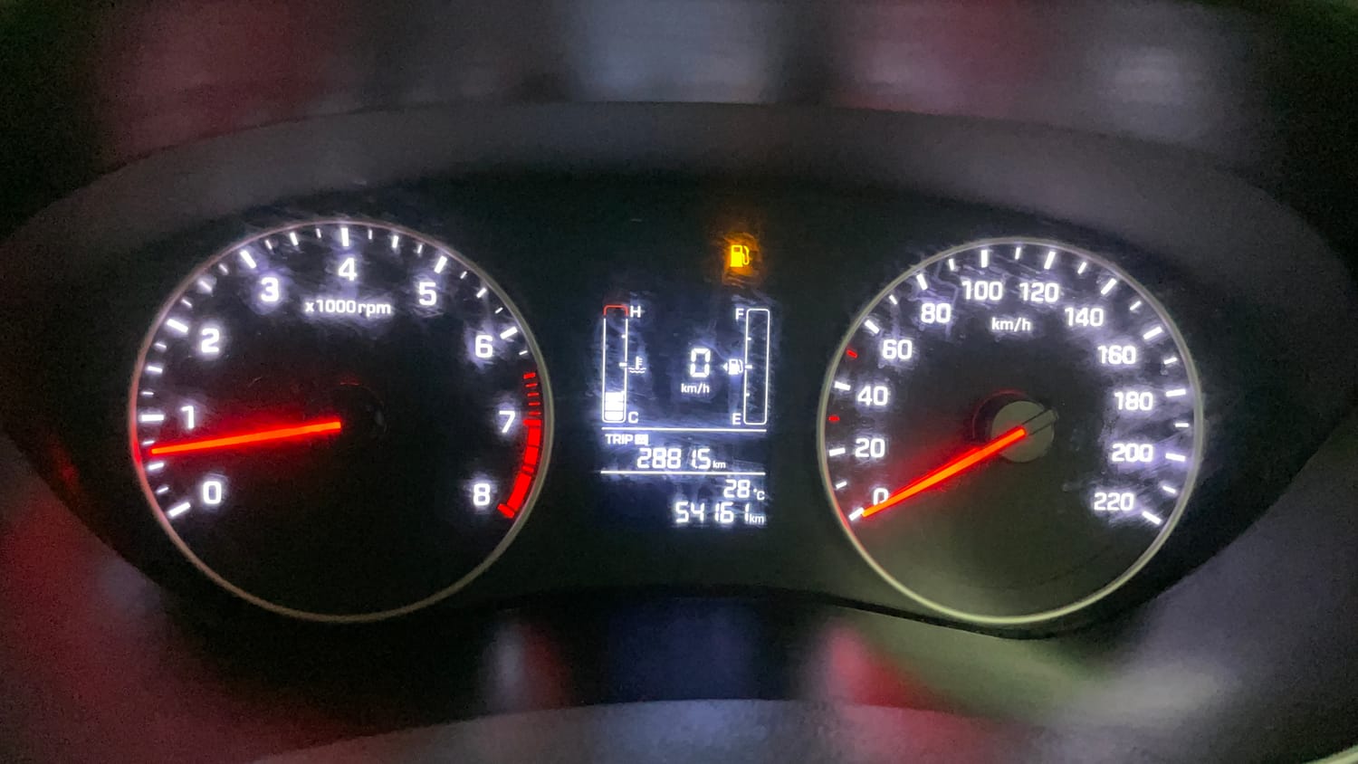 Used 2019 Hyundai Elite i20 Sportz Plus 1.2 Petrol Manual interior CLUSTERMETER VIEW