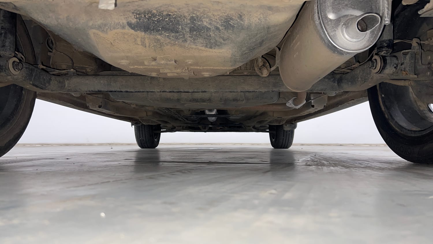 Used 2020 Tata Tiago XZ Plus Petrol Manual extra REAR UNDERBODY VIEW (TAKEN FROM REAR)