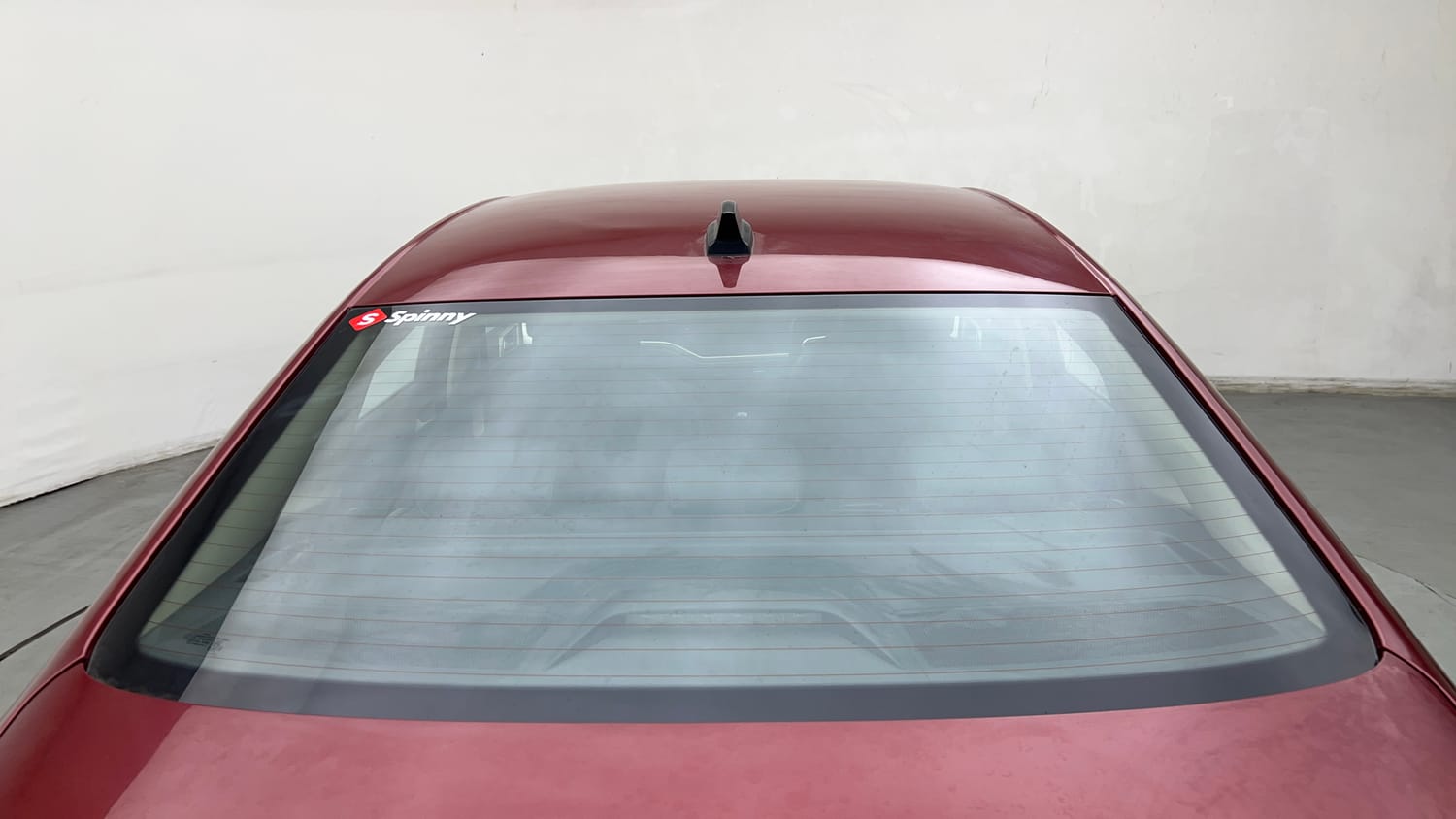 Used 2023 Volkswagen Virtus Highline 1.0 TSI MT Petrol Manual exterior BACK WINDSHIELD VIEW