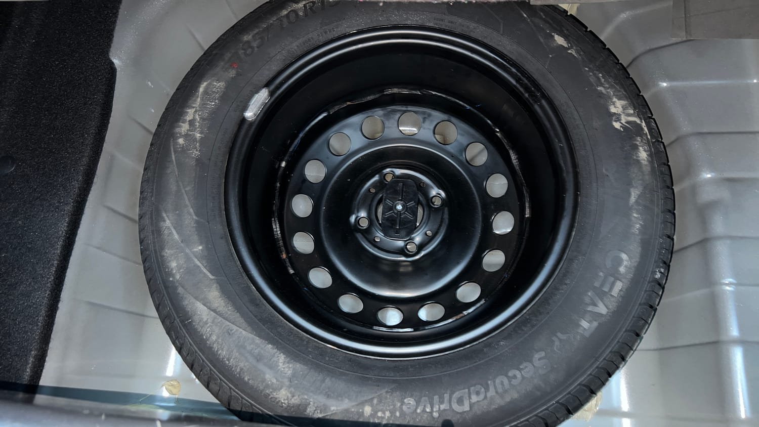 Used 2023 Tata Punch Pure MT Petrol Manual tyres SPARE TYRE VIEW