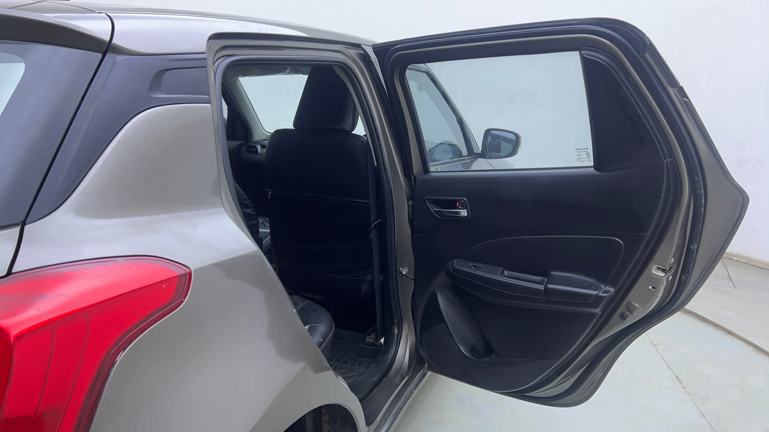 Used 2024 Maruti Suzuki Swift VXi Petrol Manual interior RIGHT REAR DOOR OPEN VIEW