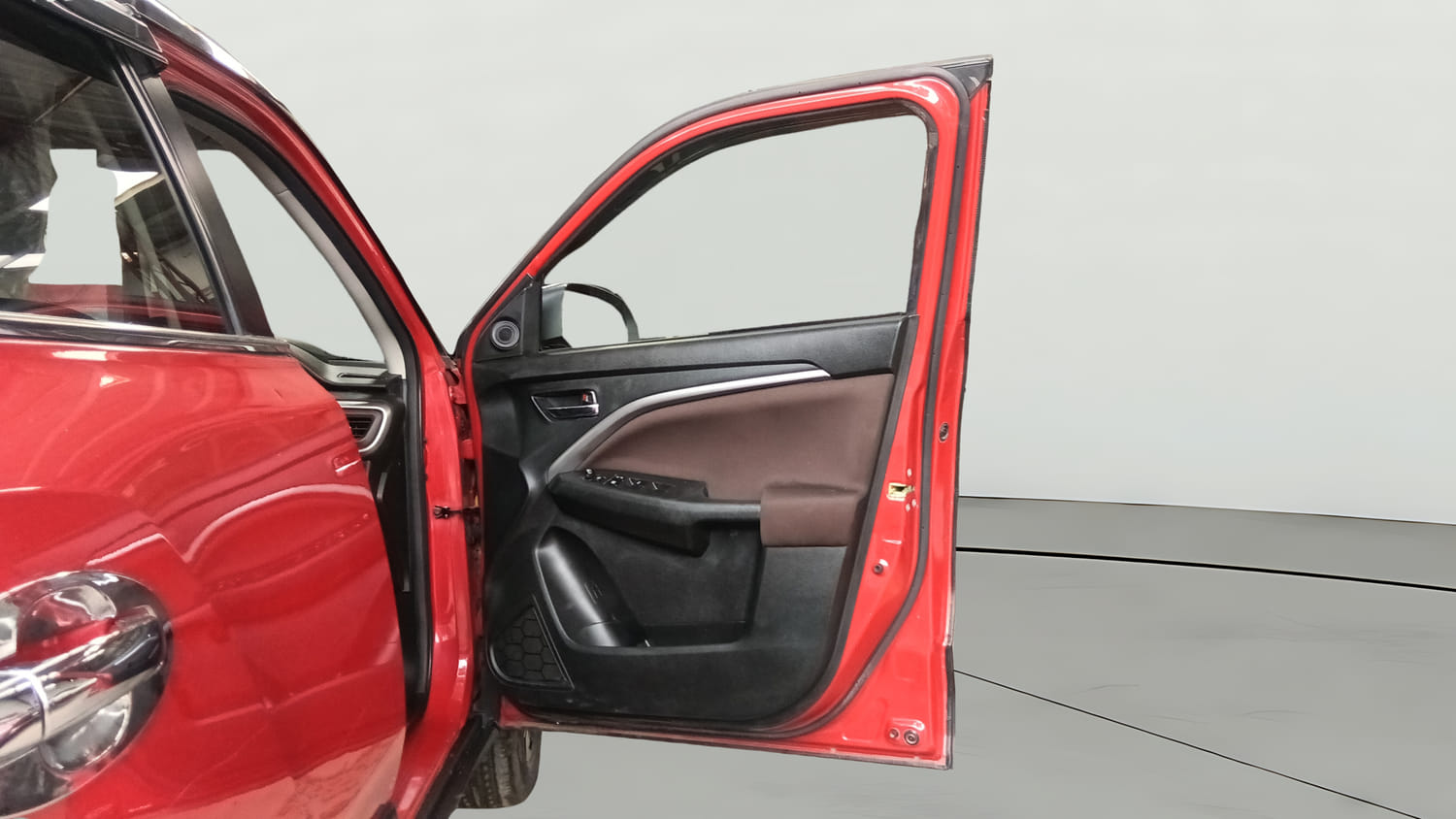 Used 2022 Maruti Suzuki Brezza ZXi Plus Petrol Manual interior RIGHT FRONT DOOR OPEN VIEW