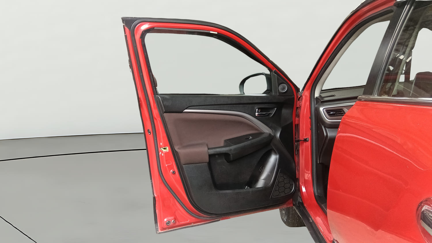 Used 2022 Maruti Suzuki Brezza ZXi Plus Petrol Manual interior LEFT FRONT DOOR OPEN VIEW