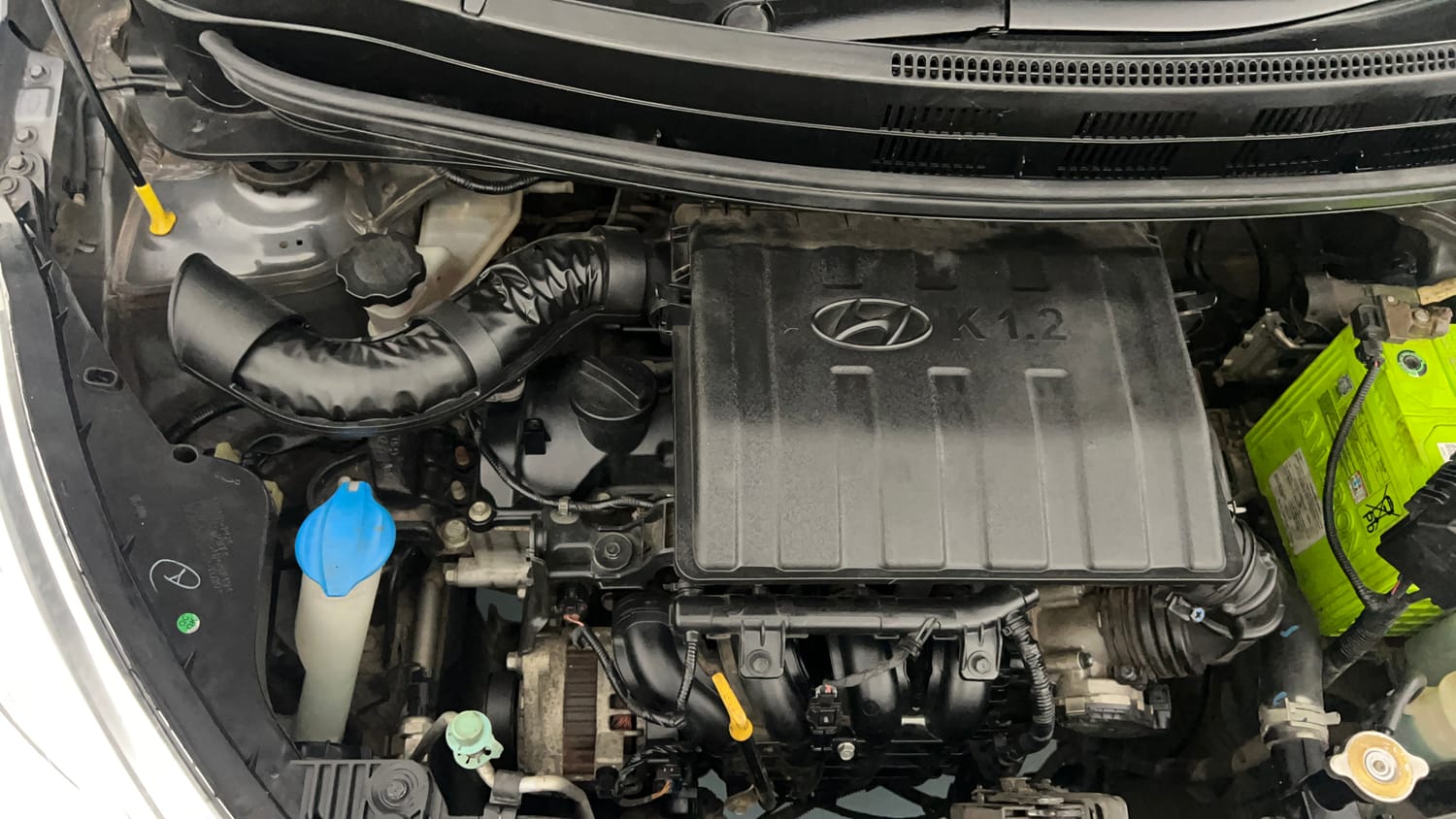Used 2017 Hyundai Grand i10 Magna 1.2 Kappa VTVT Petrol Manual engine ENGINE RIGHT SIDE VIEW