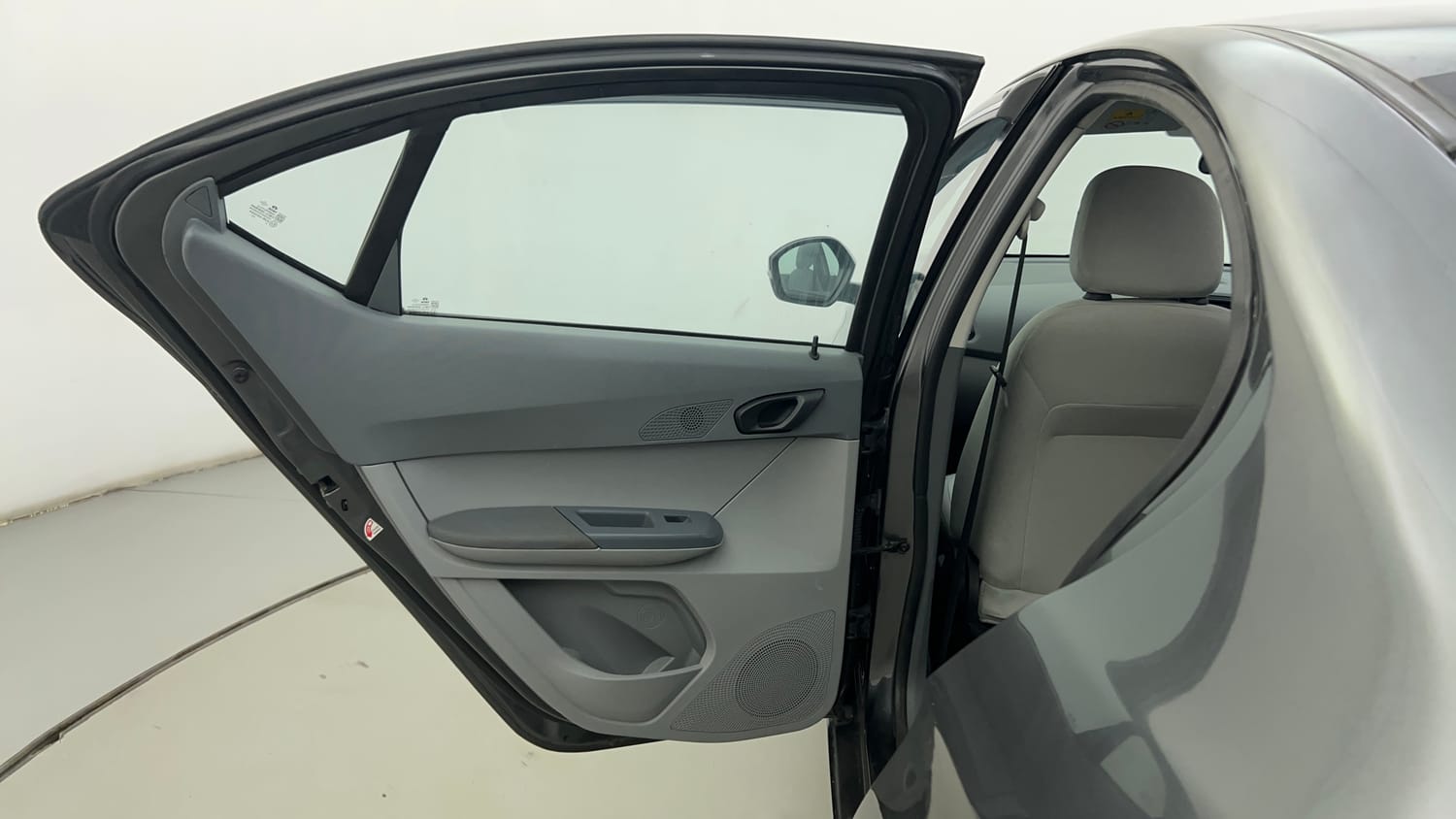 Used 2022 Tata Tigor XZ CNG Cng Manual interior LEFT REAR DOOR OPEN VIEW