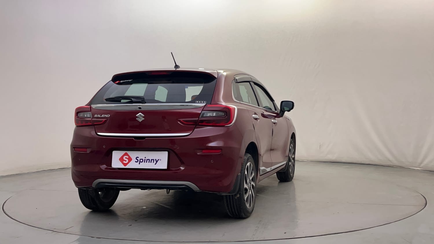 Used 2022 Maruti Suzuki Baleno Alpha AGS Petrol Automatic exterior RIGHT REAR CORNER VIEW
