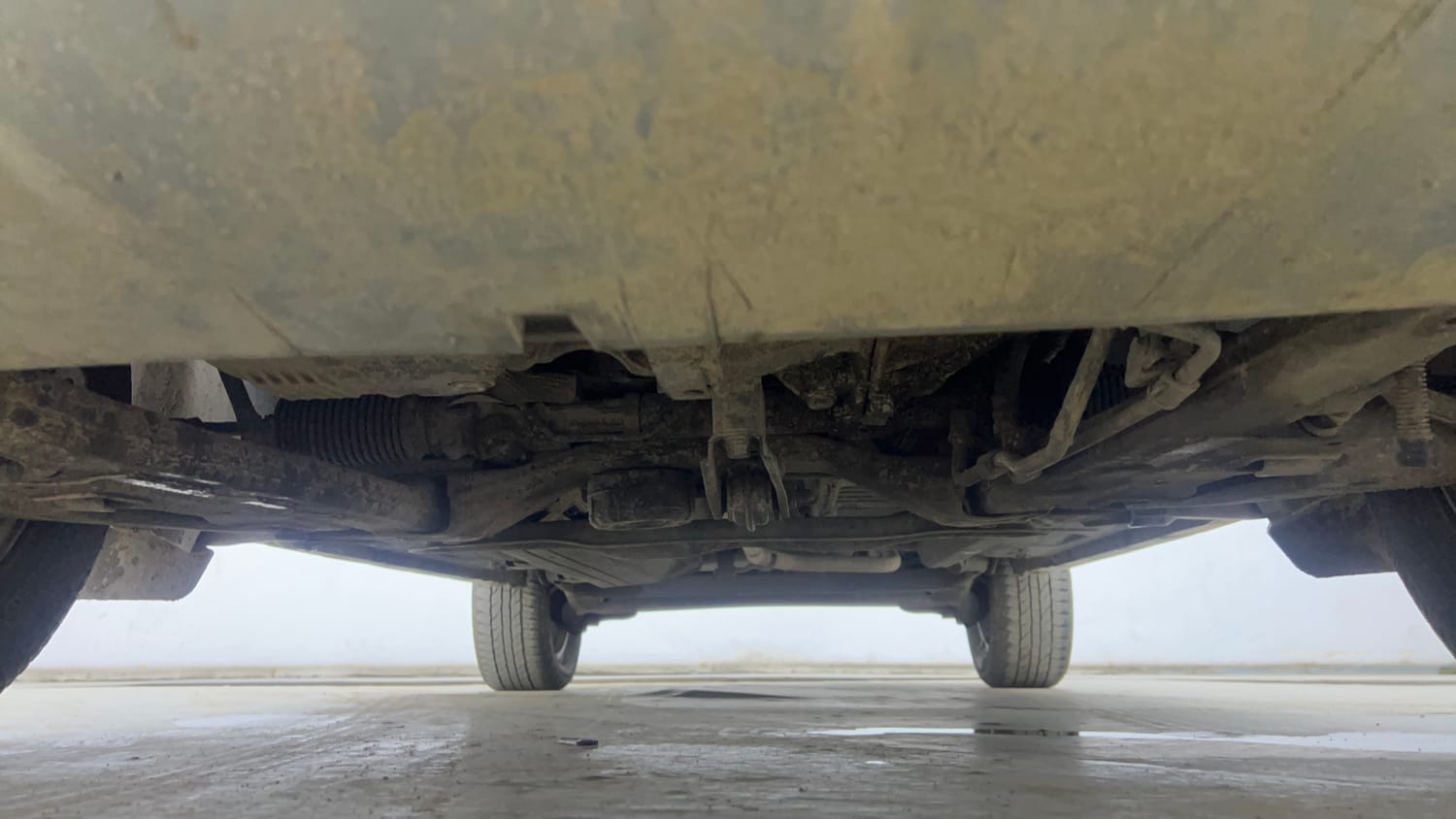 Used 2017 Renault Duster 85 PS RXS 4X2 MT Diesel Diesel Manual extra FRONT LEFT UNDERBODY VIEW