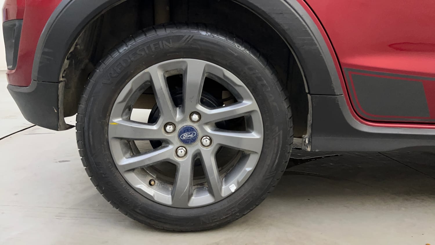 Used 2019 Ford Freestyle Titanium Plus 1.2 Ti-VCT Petrol Manual tyres RIGHT REAR TYRE RIM VIEW