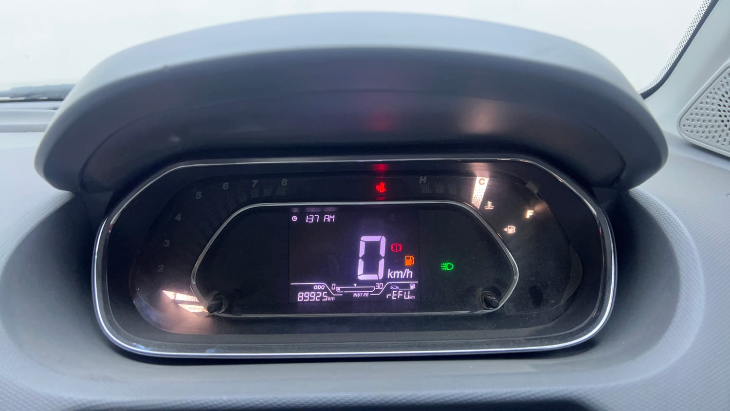 Used 2020 Tata Tigor XZ Plus Petrol Manual interior CLUSTERMETER VIEW