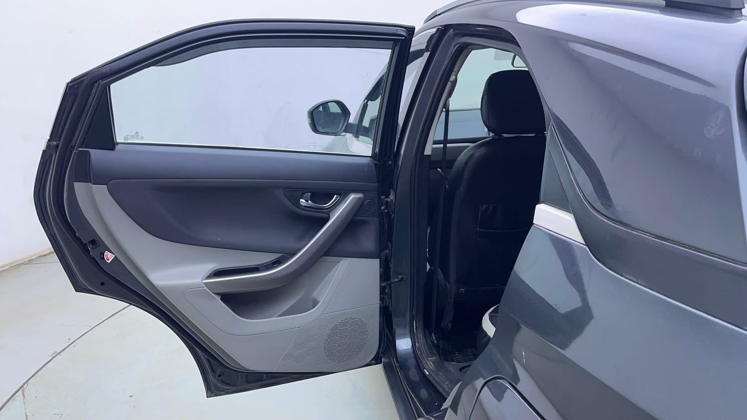Used 2019 Tata Nexon XZA Plus Petrol Petrol Automatic interior LEFT REAR DOOR OPEN VIEW